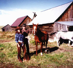 Jacqueline and husband John Hud